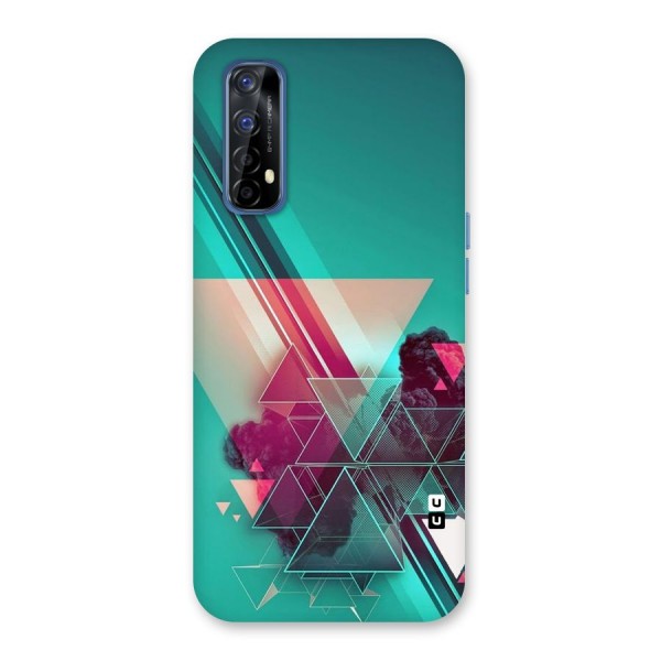 Floroscent Abstract Back Case for Realme 7