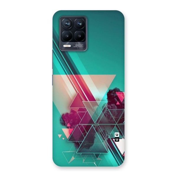 Floroscent Abstract Back Case for Realme 8 Pro