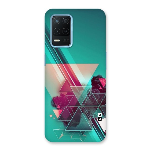 Floroscent Abstract Back Case for Realme 8s 5G