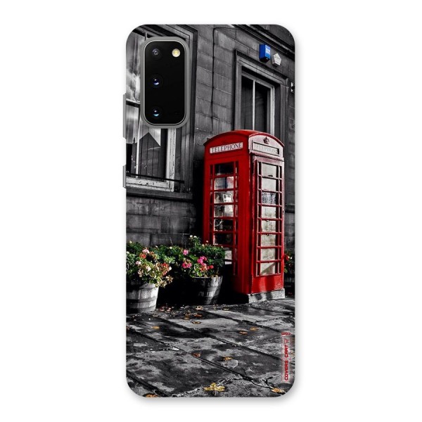 Flower And Booth Back Case for Galaxy S20