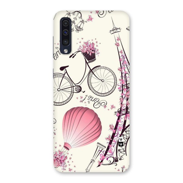 Flower Clipart Back Case for Galaxy A50