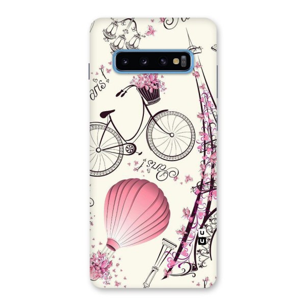 Flower Clipart Back Case for Galaxy S10 Plus