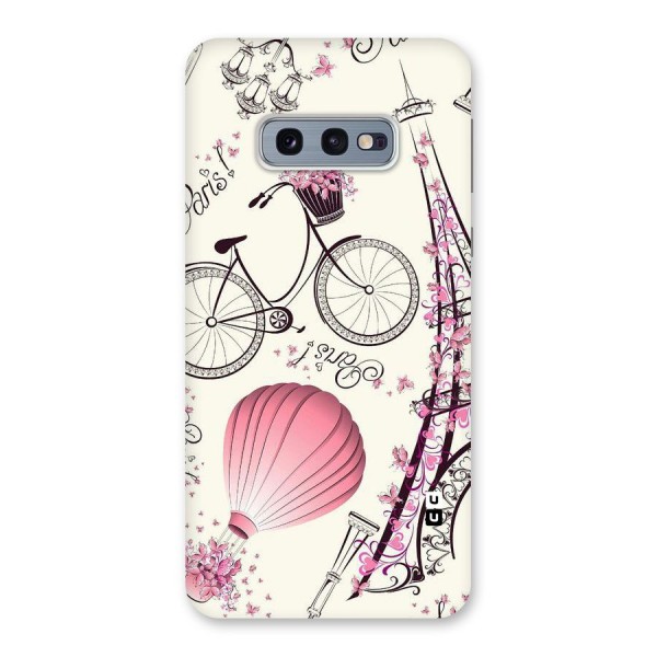 Flower Clipart Back Case for Galaxy S10e