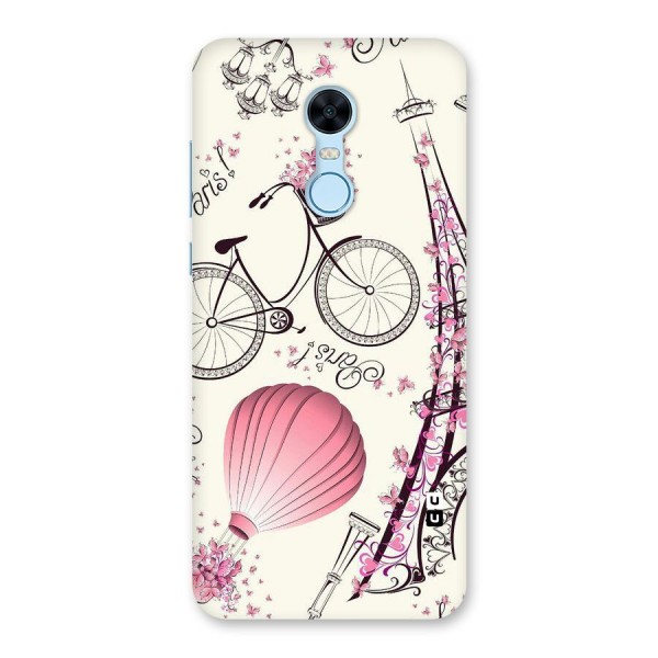 Flower Clipart Back Case for Redmi Note 5