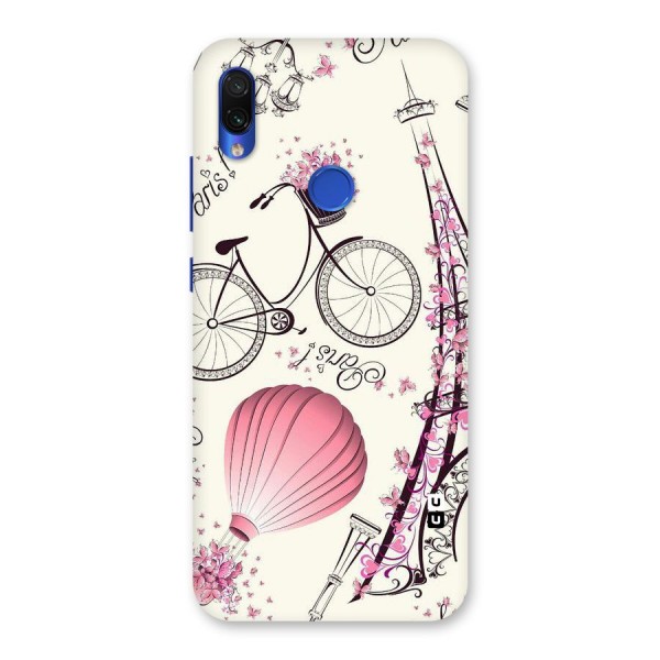 Flower Clipart Back Case for Redmi Note 7S