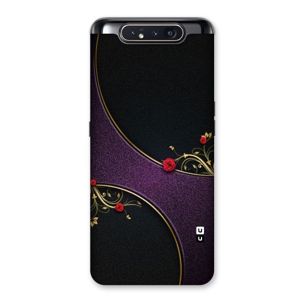 Flower Curves Back Case for Galaxy A80