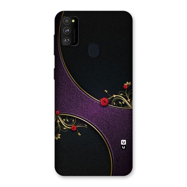 Flower Curves Back Case for Galaxy M21