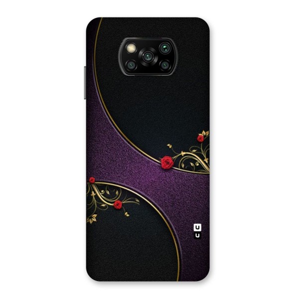 Flower Curves Back Case for Poco X3