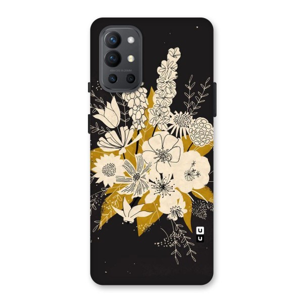 Flower Drawing Back Case for OnePlus 9R