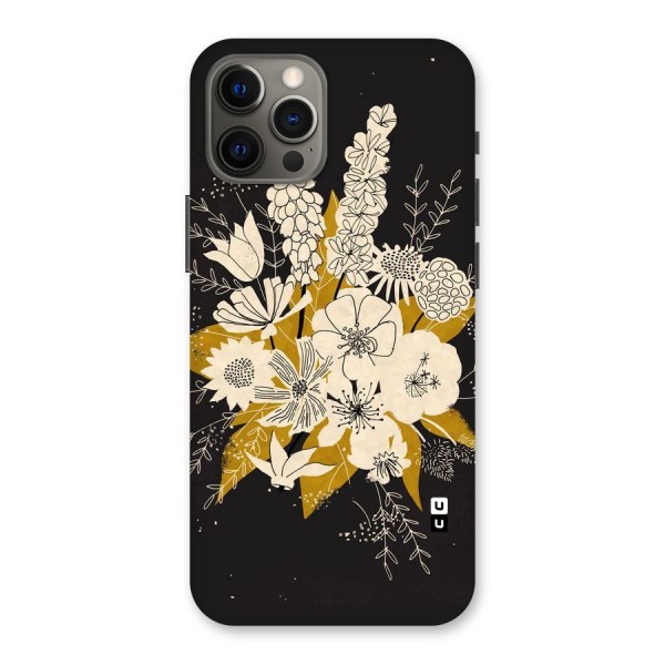Flower Drawing Back Case for iPhone 12 Pro Max
