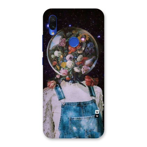 Flower Face Back Case for Redmi Note 7S
