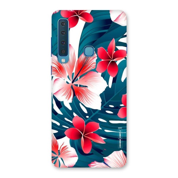 Flower design Back Case for Galaxy A9 (2018)
