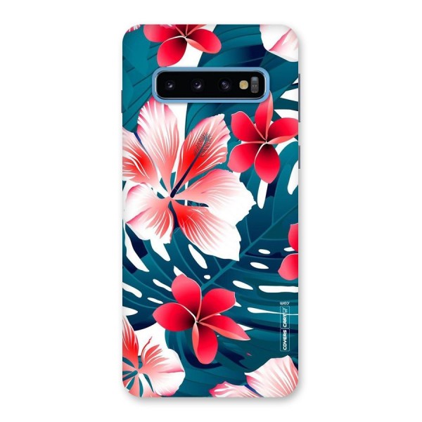 Flower design Back Case for Galaxy S10