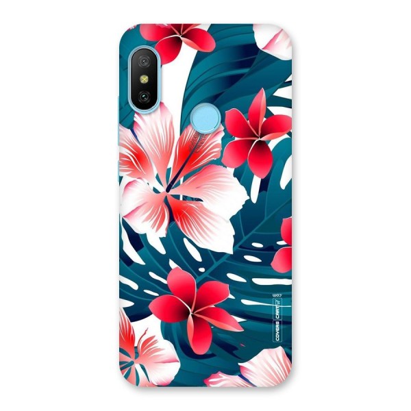 Flower design Back Case for Redmi 6 Pro