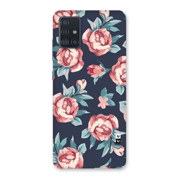 Flowers Painting Back Case for Galaxy A51