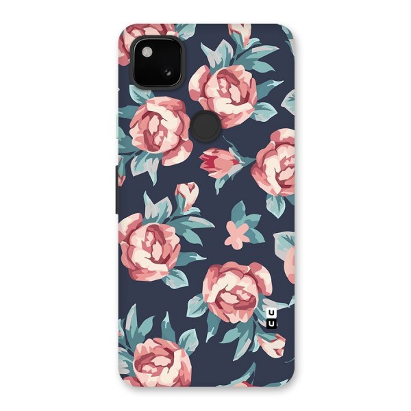 Flowers Painting Back Case for Google Pixel 4a