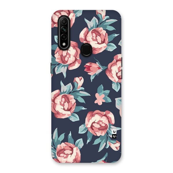 Flowers Painting Back Case for Oppo A31