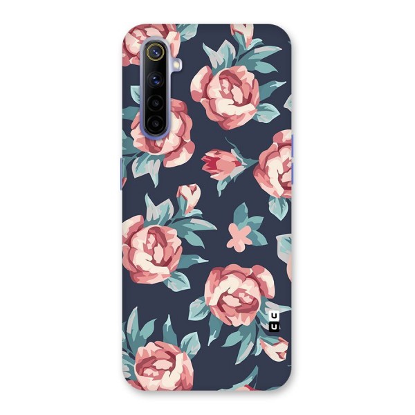 Flowers Painting Back Case for Realme 6