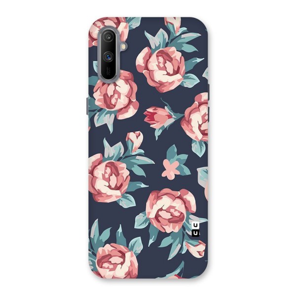 Flowers Painting Back Case for Realme C3