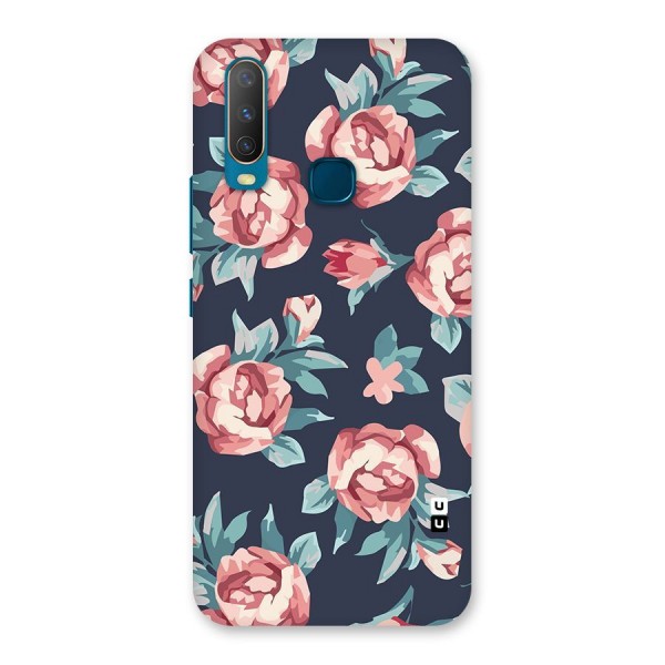 Flowers Painting Back Case for Vivo Y15