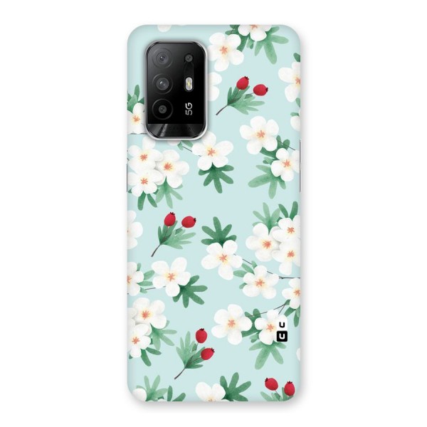 Flowers Pastel Back Case for Oppo F19 Pro Plus 5G