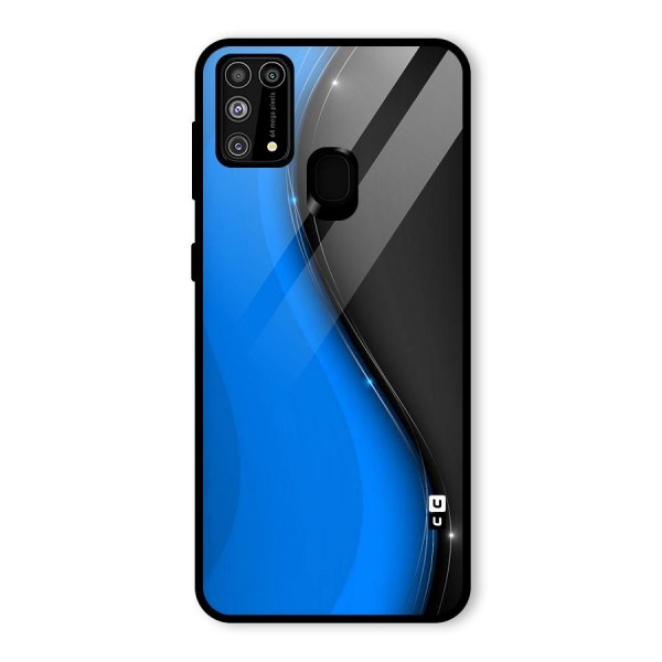 Flowing Colors Glass Back Case for Galaxy M31
