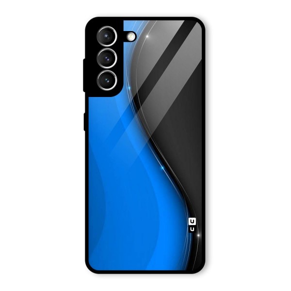 Flowing Colors Glass Back Case for Galaxy S21 5G