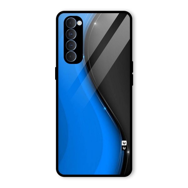 Flowing Colors Glass Back Case for Oppo Reno4 Pro