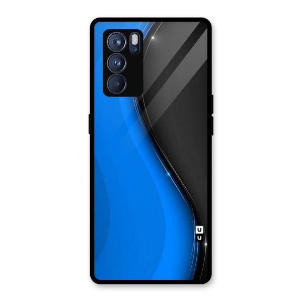 Flowing Colors Glass Back Case for Oppo Reno6 Pro 5G