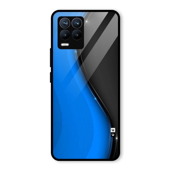 Flowing Colors Glass Back Case for Realme 8