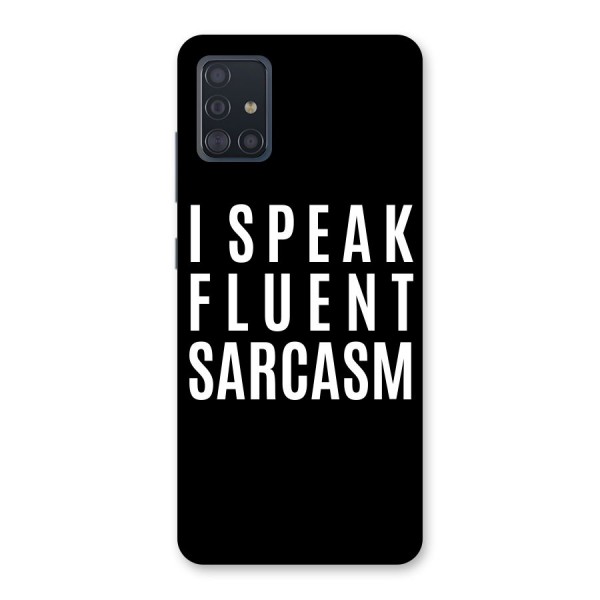 Fluent Sarcasm Back Case for Galaxy A51