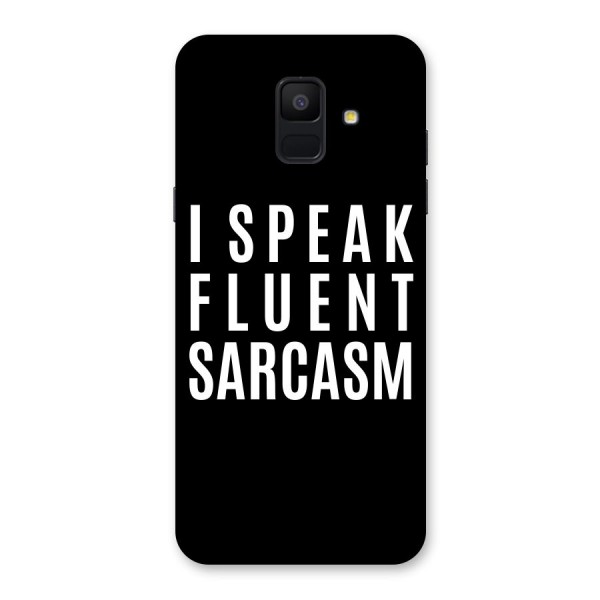Fluent Sarcasm Back Case for Galaxy A6 (2018)