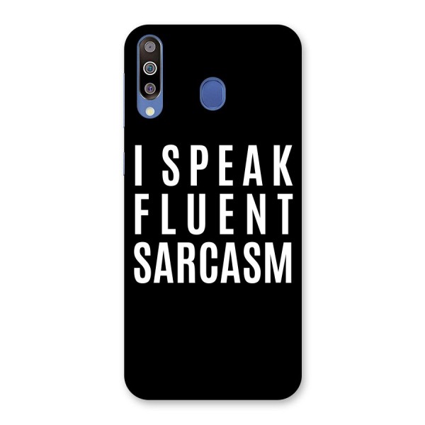 Fluent Sarcasm Back Case for Galaxy M30