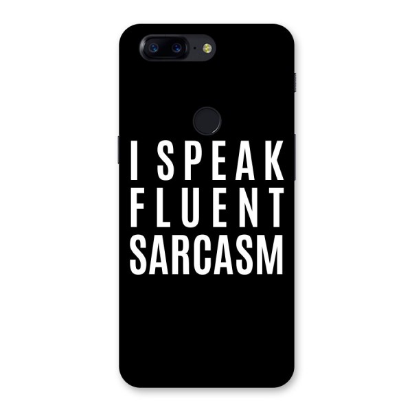 Fluent Sarcasm Back Case for OnePlus 5T