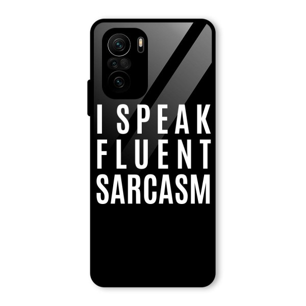 Fluent Sarcasm Glass Back Case for Mi 11X Pro