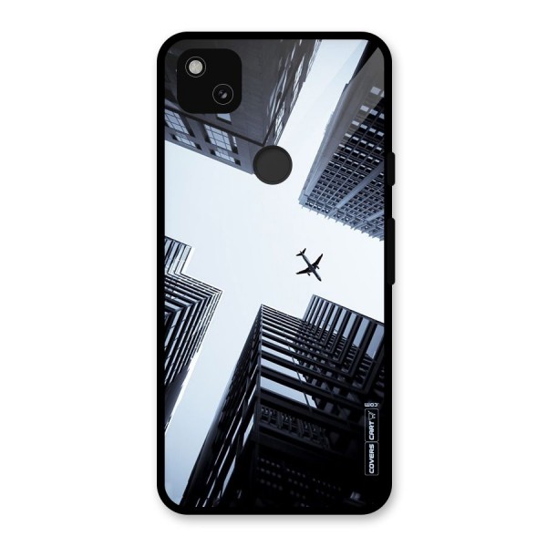 Fly Perspective Glass Back Case for Google Pixel 4a
