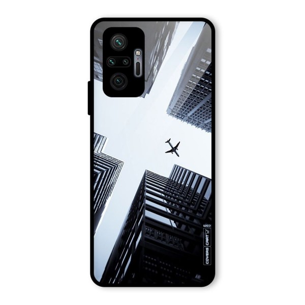 Fly Perspective Glass Back Case for Redmi Note 10 Pro