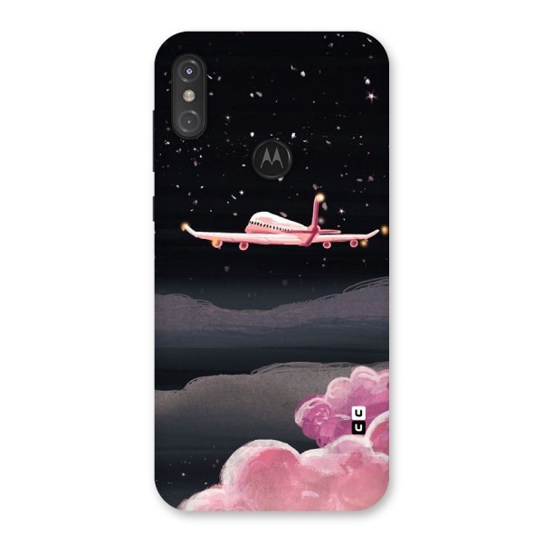 Fly Pink Back Case for Motorola One Power