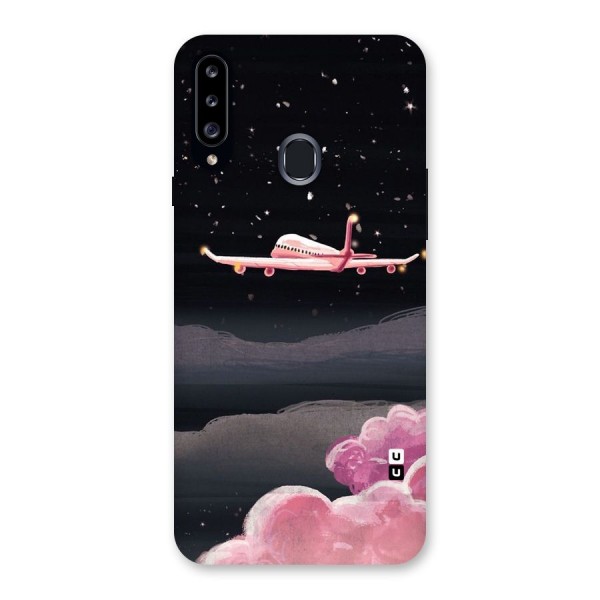 Fly Pink Back Case for Samsung Galaxy A20s