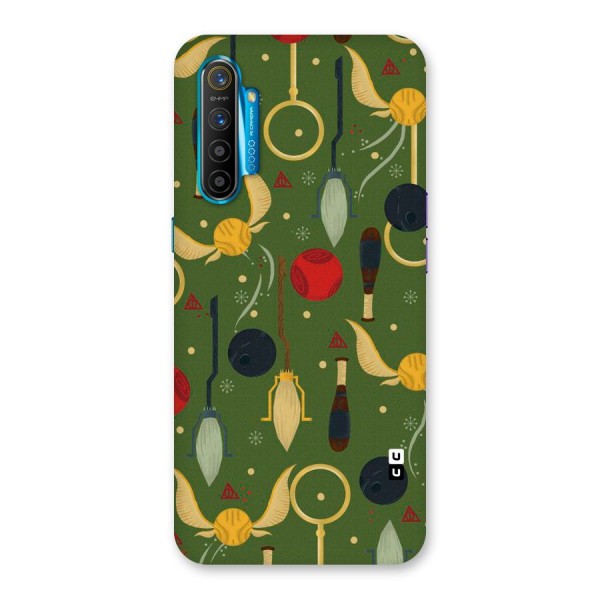 Flying Ball Pattern Back Case for Realme XT
