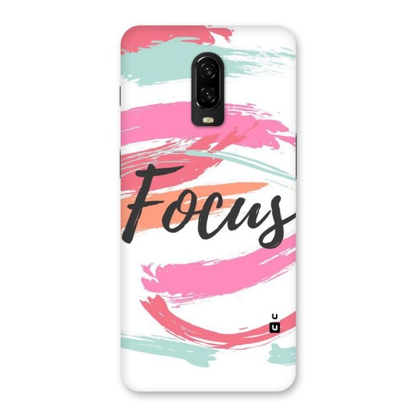 Focus Colours Back Case for OnePlus 6T