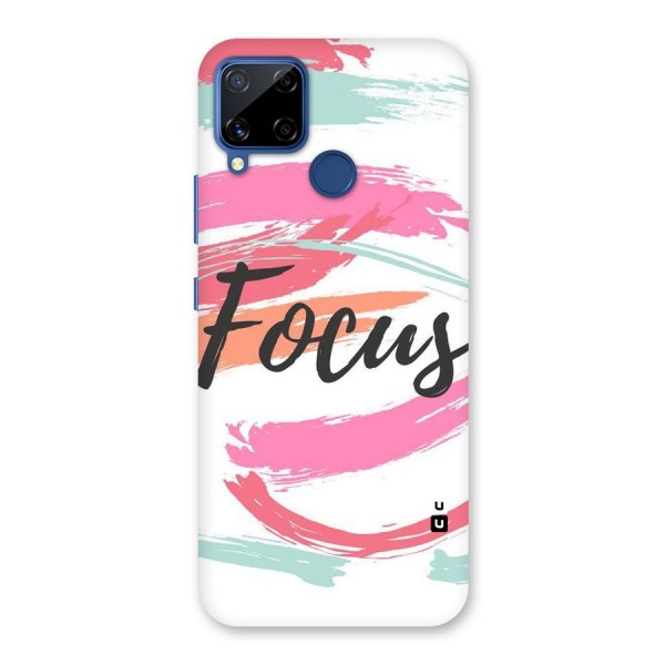 Focus Colours Back Case for Realme C15