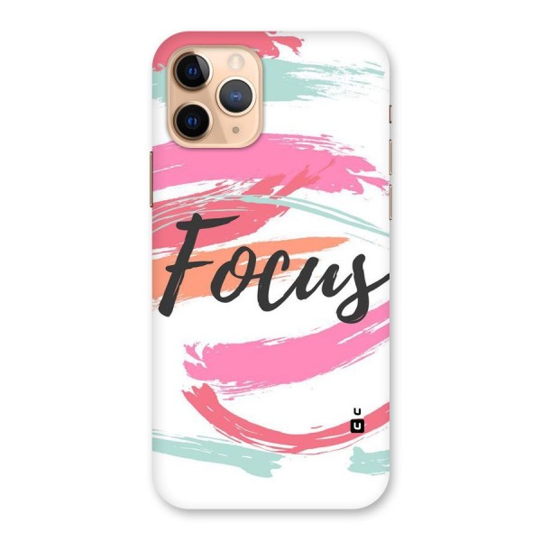 Focus Colours Back Case for iPhone 11 Pro