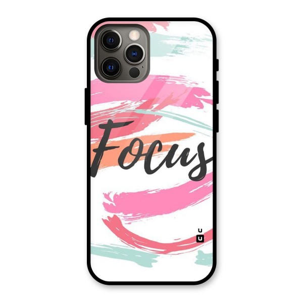 Focus Colours Glass Back Case for iPhone 12 Pro