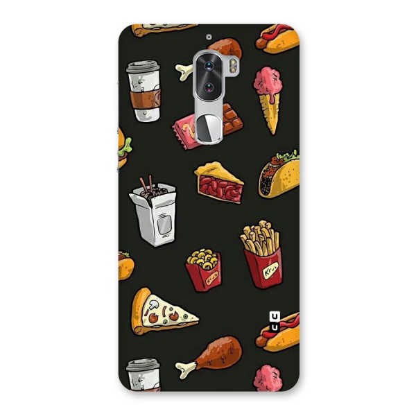 Foodie Pattern Back Case for Coolpad Cool 1