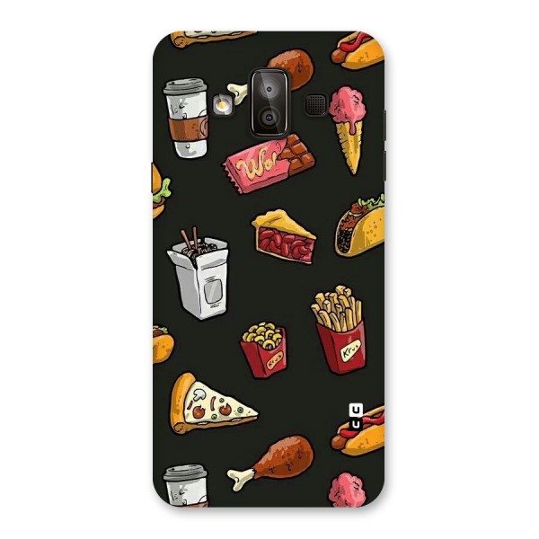 Foodie Pattern Back Case for Galaxy J7 Duo