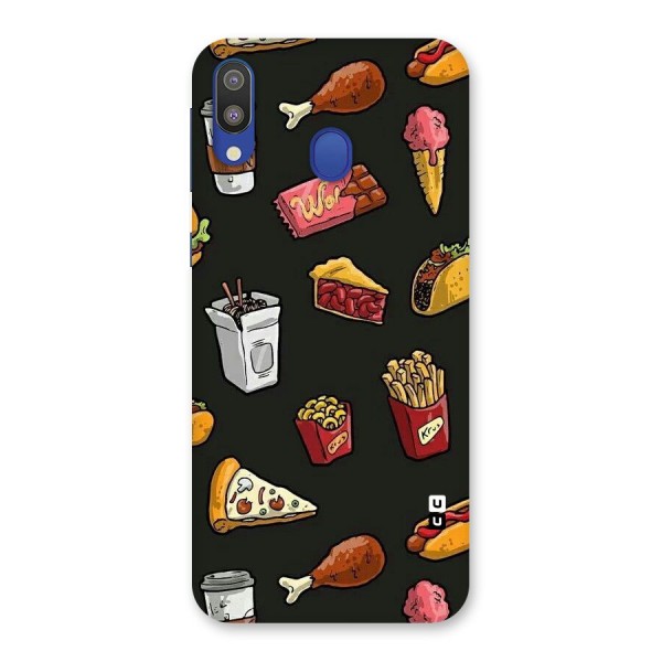 Foodie Pattern Back Case for Galaxy M20