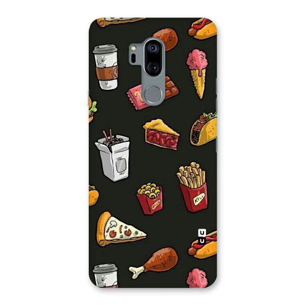 Foodie Pattern Back Case for LG G7