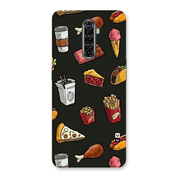 Foodie Pattern Back Case for Realme X2 Pro