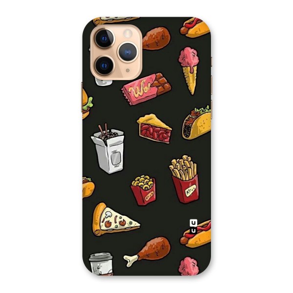 Foodie Pattern Back Case for iPhone 11 Pro